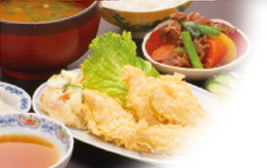 ささみdeとり天定食